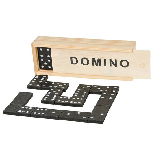 Buy DOMINO 28PC SET IN WOODEN BOX in Bulk