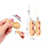 Beans Squeeze Pop it Keychain