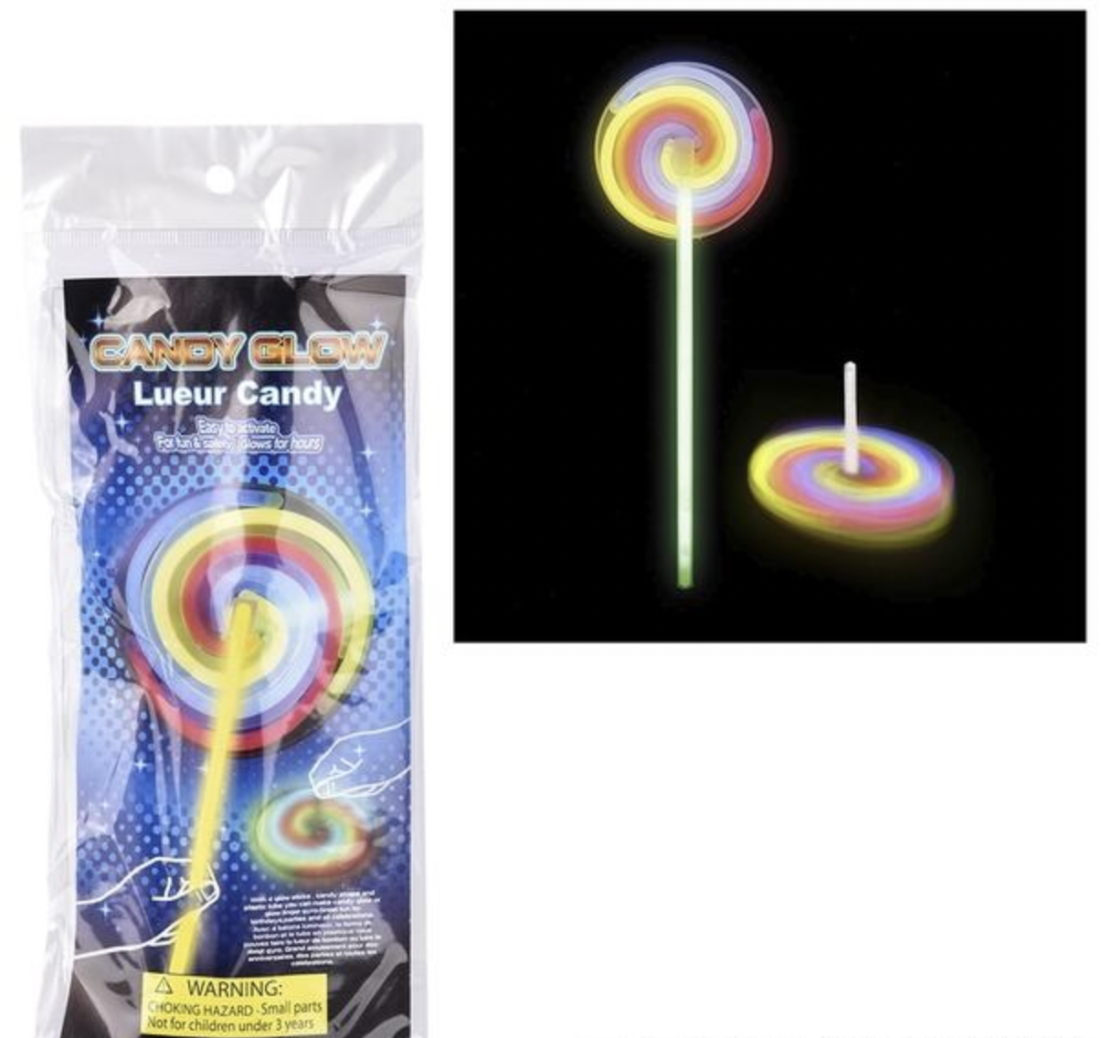 Buy GLOW STICK LOLLIPOP 10" in Bulk