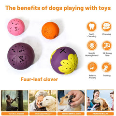 Natural Rubber Flavored Molar Ball for Safe and Fun Pet Play