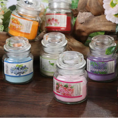 Aromatherapy Scent Candles Luxury Soy Wax Beach Scented Candles with Glass Candle Jars