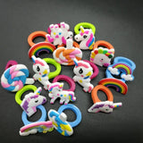 Unicorn Kids Rubber Finger Rings