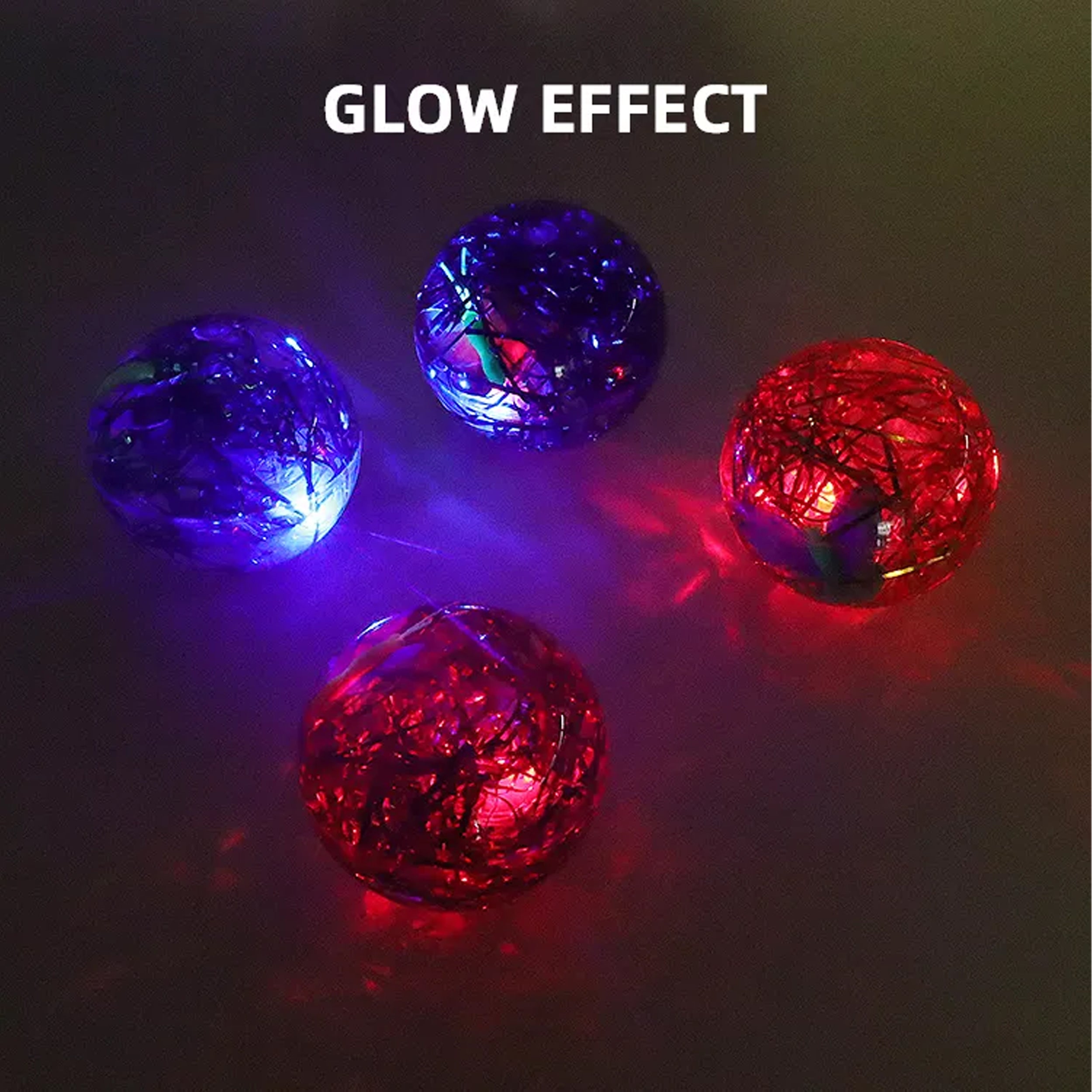 Bounce into Fun with Ribbon Water Bouncing Ball LED Flashing Toys