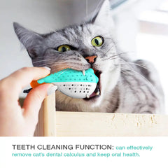 Hot Selling Pet Interactive Toothbrush Chewing Stick Cat Toy - Promote Healthy Teeth and Encourage Playtime