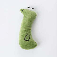 Make Playtime Fun with Our Animal Shaped Plush Catnip Cat Toy - Perfect for Your Feline Friend