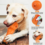 Crocodile Beef Flavor Rubber Durable Squeaky Pet Chew Toy for Dogs