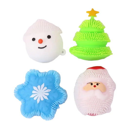 Christmas Erasers Set, Including Christmas Tree, Santa Claus, Snowman And Snowflake  Erasers, Novelty Gift For Desk Decor, Party Favors And Home Use, 40  Pcs/pack