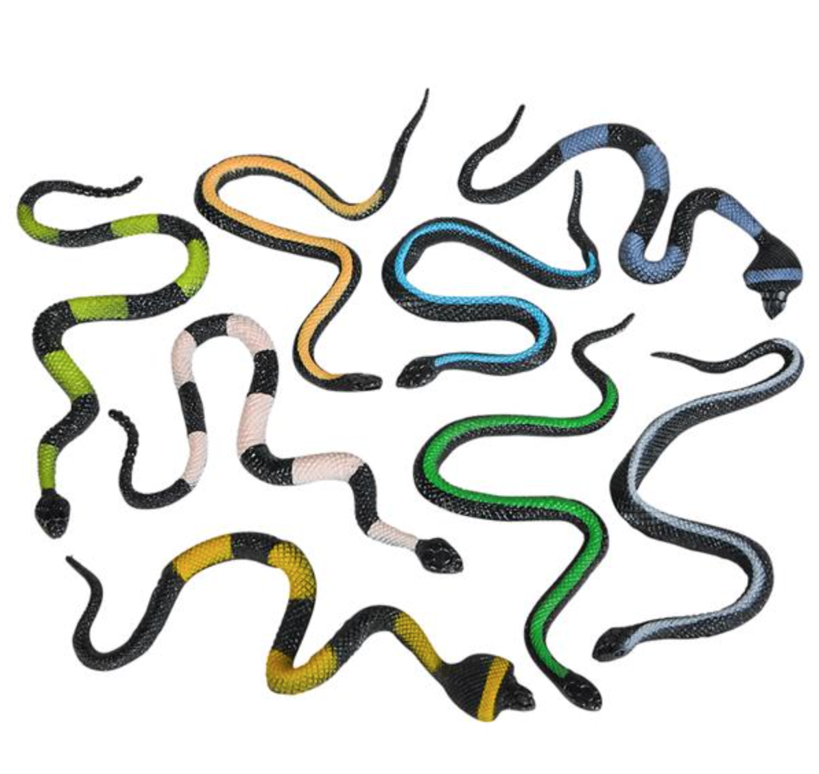 Buy 8" VINYL STRETCH SNAKES in Bulk