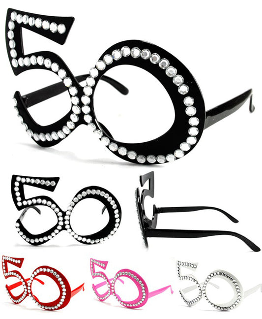 Buy FIFTY 50'S PARTY GLASSESBulk Price
