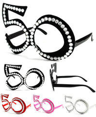 Wholesale FIFTY 50'S PARTY GLASSES (Sold by the piece or dozen )