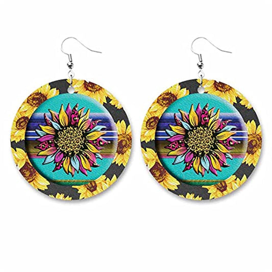 Sunflower Earrings