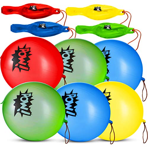 Wholesale bedwina Puffer Balls (Pack of 12) - Stress Relief Balls Bulk, Neon Sensory, Stress Relief & Therapy Ball Toy for Kids for Goodie Bags, Stocking Stuffers and Party Favors