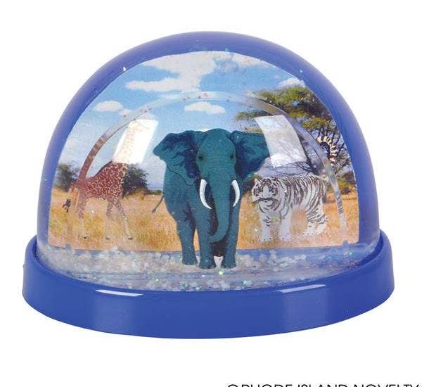 Buy PLASTIC DOME ZOO WATERGLOBE in Bulk