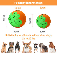 Natural Rubber Flavored Molar Ball for Safe and Fun Pet Play