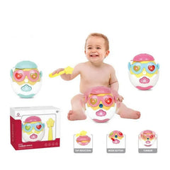 Keep Your Baby Entertained with Our Para Bebes Plastic Tumbler Swing Musical Toy