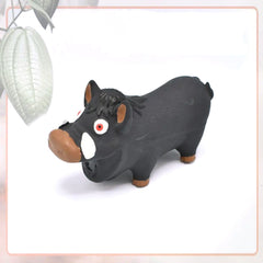 Keep Your Dog Safe & Entertained with Safe Material Wild Boar Shape Funny Dog Toy