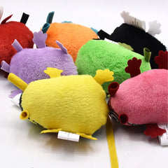 Entertain Your Feline Friend with Our Cute Plush Cat Toy Mouse - Built-In Catnip and Bell