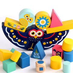 Wooden Building Block Sets Puzzle Toy