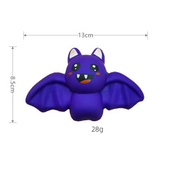 Get Ready for Halloween with our Cute Pumpkin, Ghost, and Bat Slow Rising Toys - Perfect for Kids