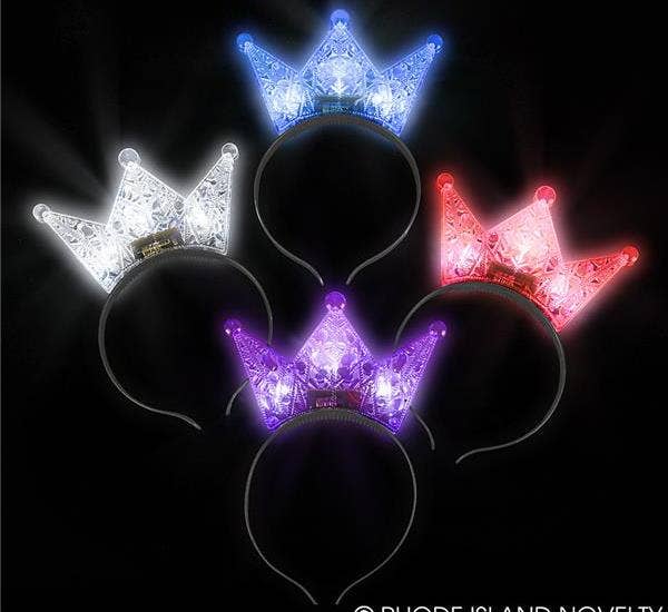 Buy LIGHT-UP CROWN 6"X8" in Bulk