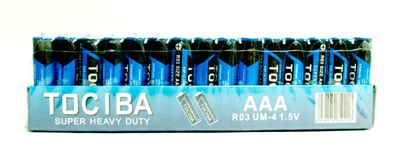 60 PC Carbon AAA Battery MOQ 6