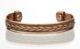 Wholesale PURE COPPER MAGNETIC BRACELETS ( sold by the piece, dozen or display )