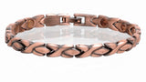 Buy SOLID COPPER MAGNETIC LINK BRACELET style #LXO Bulk Price