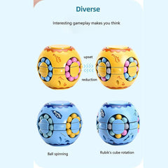 sphere shape magic bean rotating fidget toys has diverse gameplay