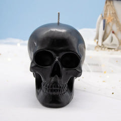 Handmade Skeleton Candles for Halloween Festival Décor and Aromatherapy