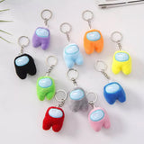 Pillow Shape Keyring Plush Toy