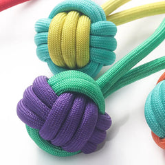 Keep Your Dog Entertained with Multi-Shape Cotton Rope Dog Toy