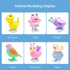 Cartoon Animals Clockwork Wind-Up Toys