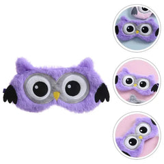 Get a good night's sleep with our Cute Big-Eyed Owl Plush Sleep Blackout Eye Mask for Kids