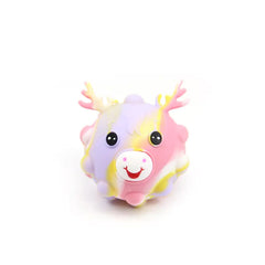 New Deer Shape Novel Luminous 3D Decompression Ball Toy for Kids