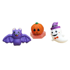 Get Ready for Halloween with our Cute Pumpkin, Ghost, and Bat Slow Rising Toys - Perfect for Kids