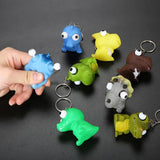 Squeeze Popping Toy Keychain