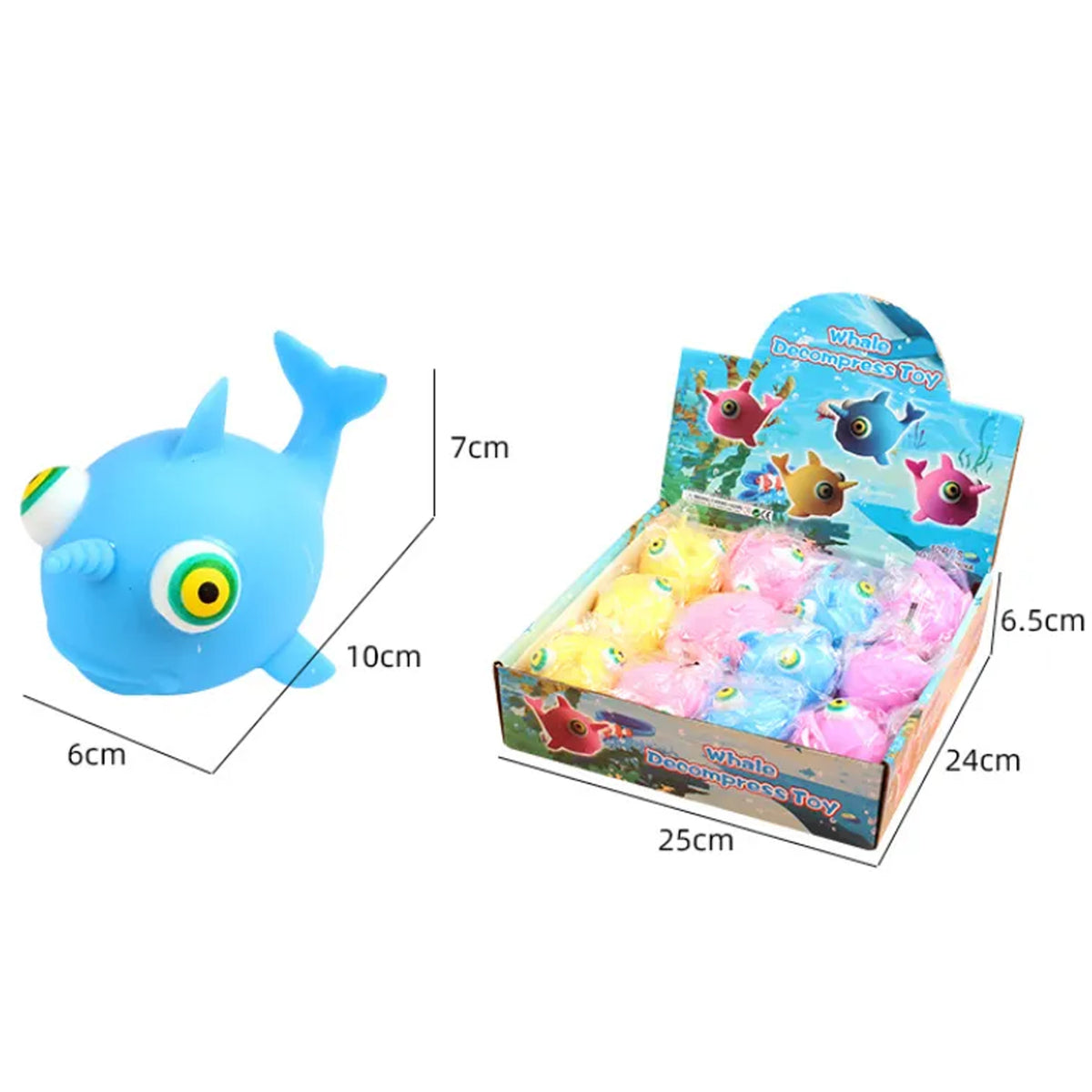 4 Hot Selling Tpr Non-toxic Toys Educational Stress Relief Toys