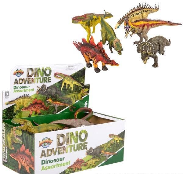 Buy PLASTIC DINO ASSORTMENT 6PCS/DISPLAY in Bulk