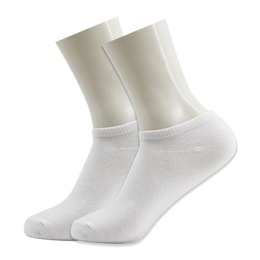 Buy Women's No Show Wholesale Sock, Size 9-11 in White- Bulk Case of 96 Pairs