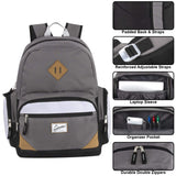 19-inch Trailmaker Duo Compartment Backpack with Laptop Sleeve - 4 Colors ( 1 Case= 24Pcs) 11.9$/pc