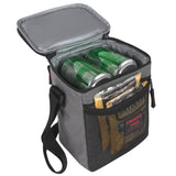 Fridge Pak 6 Can Cooler Bag With Front Mesh Pocket - 2 Colors ( 1 Case=24Pcs) 7$/PC