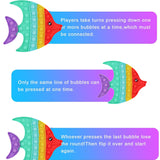 Rainbow Fish Pop It Toys For Kids