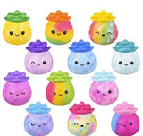 Buy JUMBO SQUISH PINEAPPLE TIE-DYE MIX 10" in Bulk
