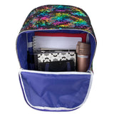 Bulk Mini Purple Rainbow Sequin Backpack For Girl's