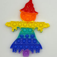 Rainbow Scarecrow pop it fidget toys