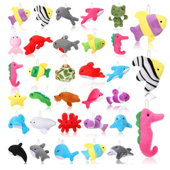 Mini Animal Plush Keychains