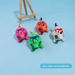 Rainbow Unicorn Stress Ball Squeeze Toy