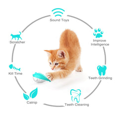 Hot Selling Pet Interactive Toothbrush Chewing Stick Cat Toy - Promote Healthy Teeth and Encourage Playtime