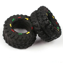 Keep Your Dog Active and Engaged with Tyre Shape Sound Dog Toy Chew Grinding Teeth