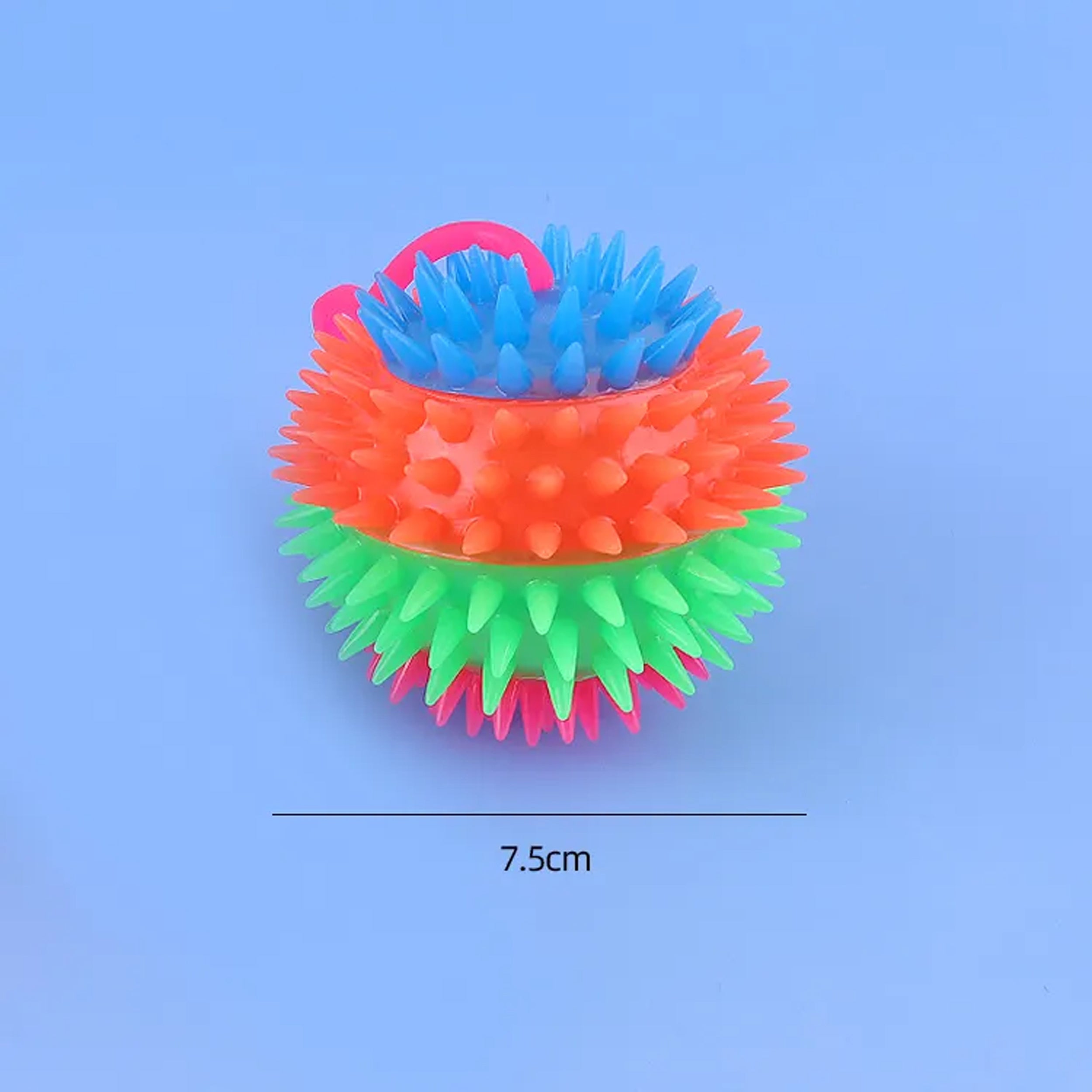 Stress Flashing Expandable Squeeze Toy Ball for Kids